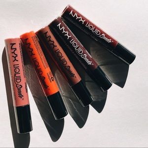 New NYX Cosmetics Liquid Suede Lipsticks